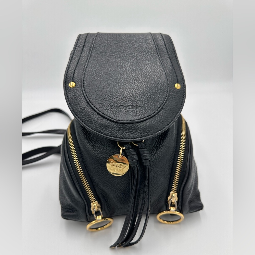 SEE BY CHLOÉ
LEATHER MINI BACKPACK